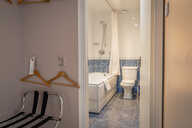 Ground floor beach view bathroom